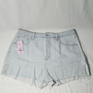 Target Women's Light Wash Jean Shorts